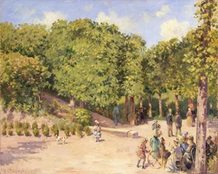 Town Park in Pontoise
